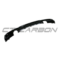 BMW 3 Series F30/F31 Gloss Black Dual Exhaust Diffuser - V2 - view 5