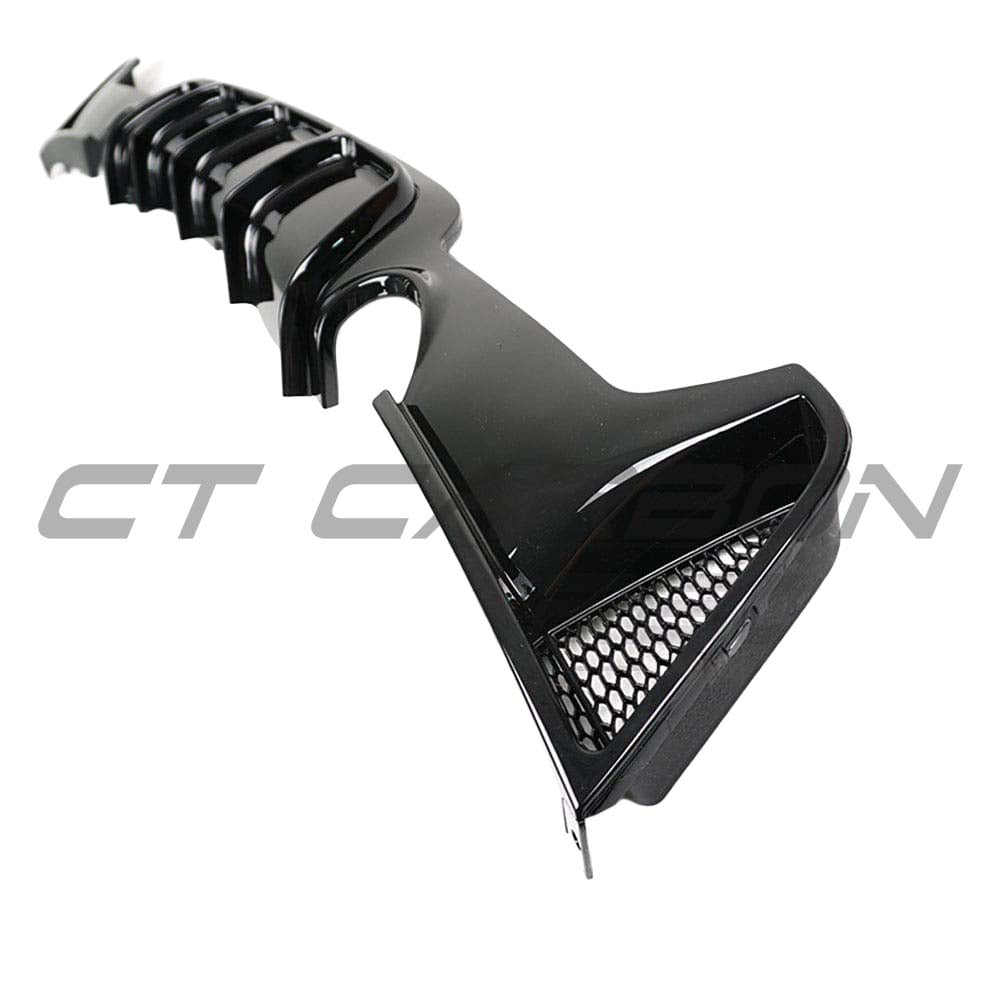 BMW 4 Series F32/F33/F36 Gloss Black Dual Exit Exhaust Diffuser - V2 - view 7