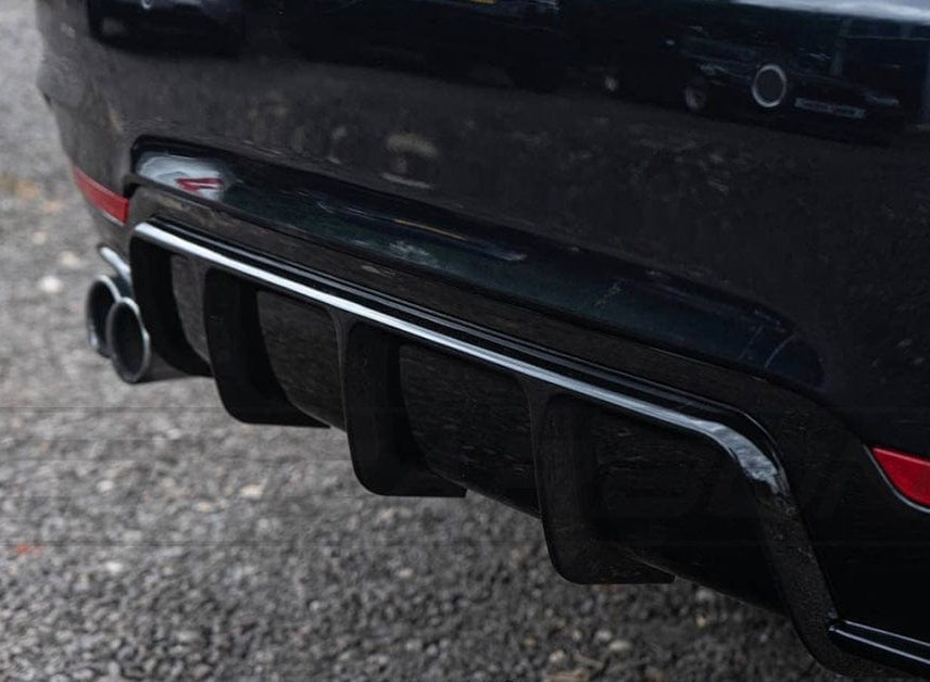 BMW 4 Series F32/F33/F36 Gloss Black Twin Left Exit Exhaust Diffuser - V2 - view 5