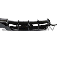 BMW 4 Series F32/F33/F36 Gloss Black Twin Left Exit Exhaust Diffuser - V2 - view 9