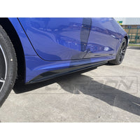 BMW 3 Series G20/G21 Gloss Black Side Skirts - V1 - view 3