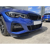 BMW 3 Series G20/G21 Pre LCI Gloss Black Splitter - V1 - view 2