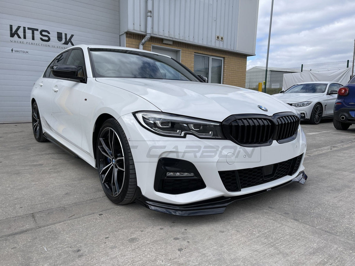 BMW 3 Series G20/G21 Pre LCI Gloss Black Splitter - V1 - view 3