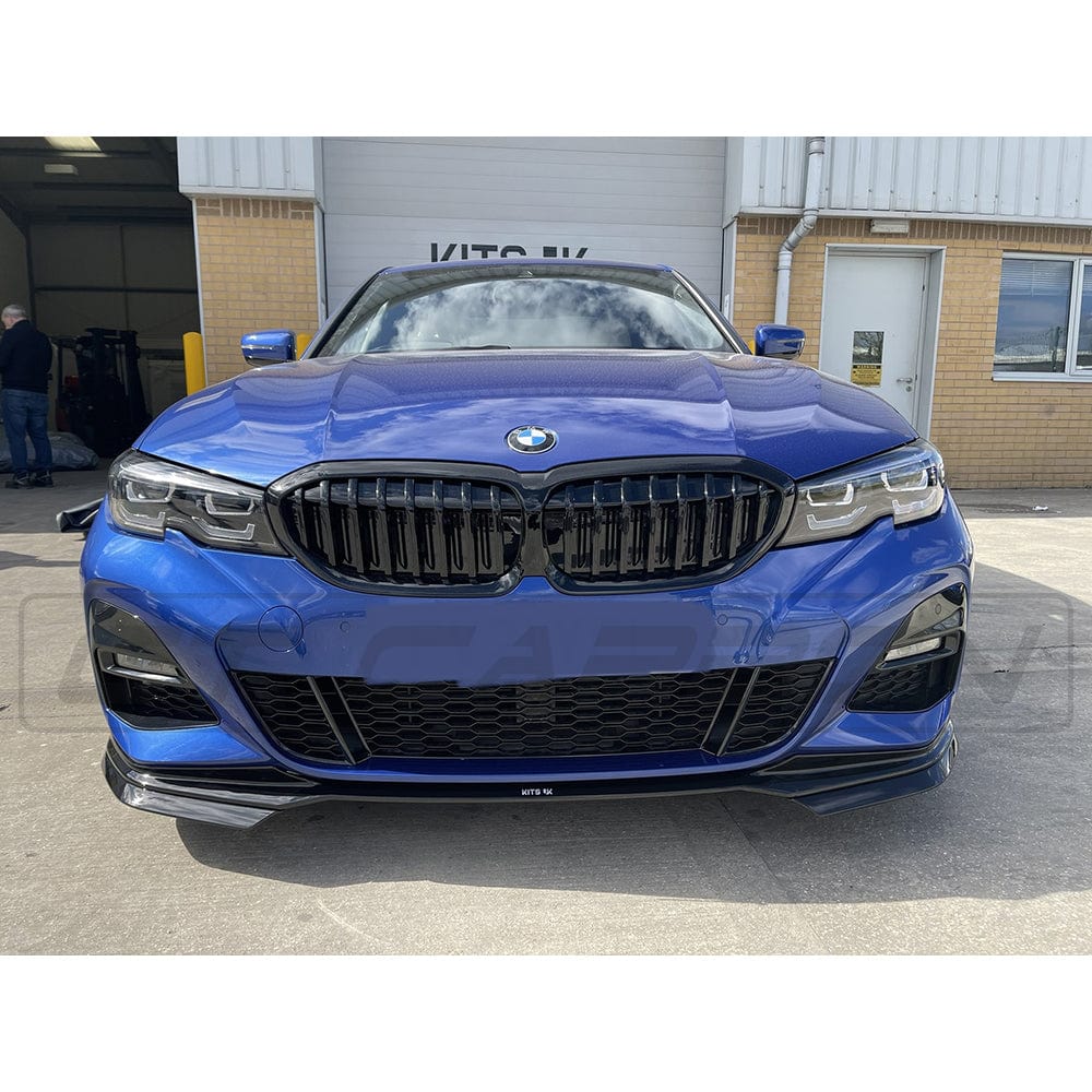 BMW 3 Series G20/G21 Pre LCI Gloss Black Splitter - V1 - view 4