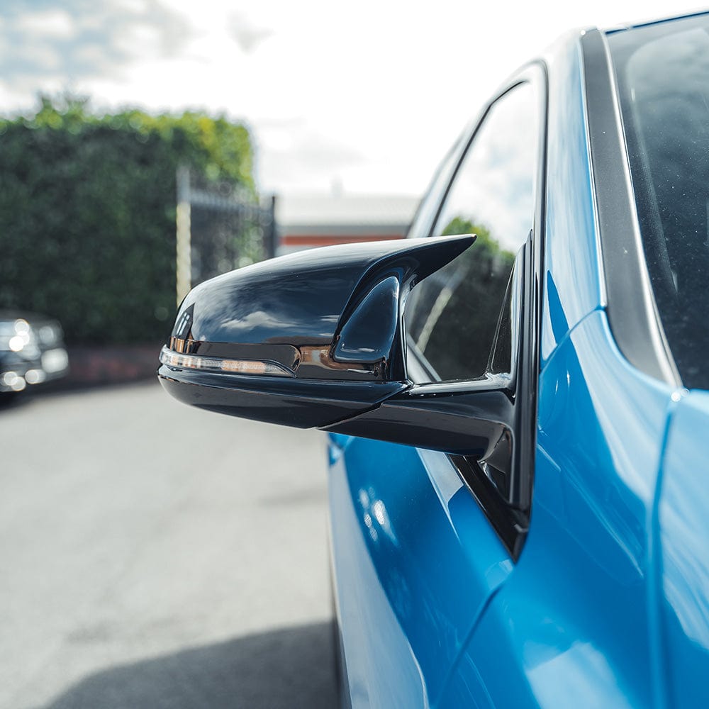 BMW F40/F44 1 & 2 Series Replacement Gloss Black Mirror Covers - view 2