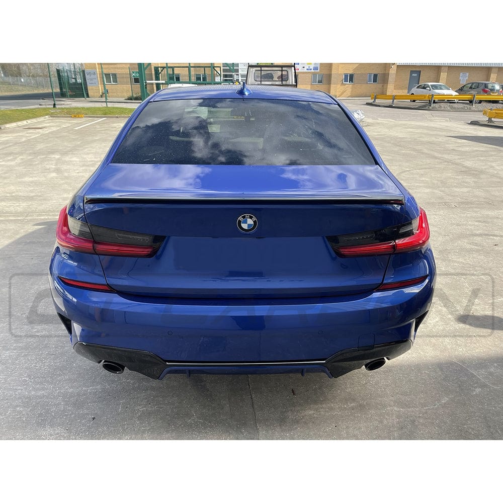 BMW 3 SERIES/M3 G20/G80 Gloss Black Spoiler - V1 - view 3