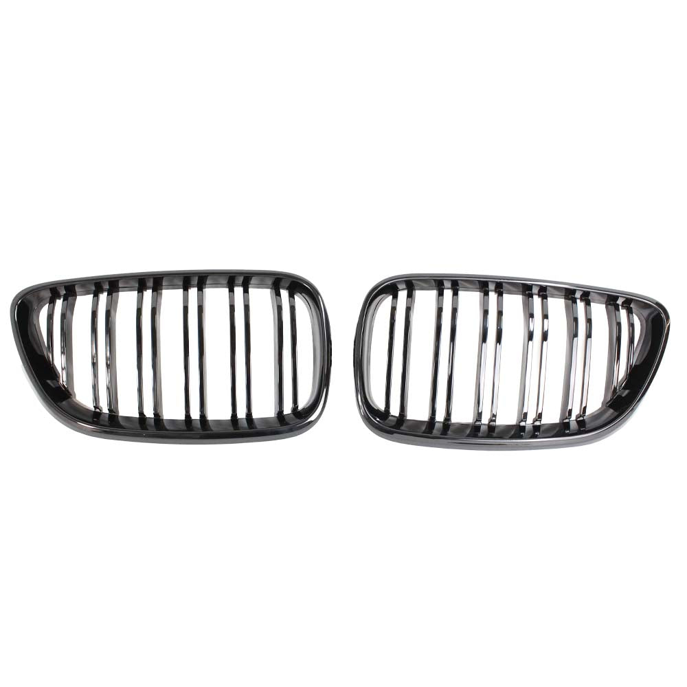 BMW M2 F87 & F22 2 Series Double Slat Black Grilles