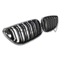 BMW M2 F87 & F22 2 Series Double Slat Black Grilles - view 6