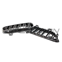 BMW M2 F87 & F22 2 Series Double Slat Black Grilles - view 5