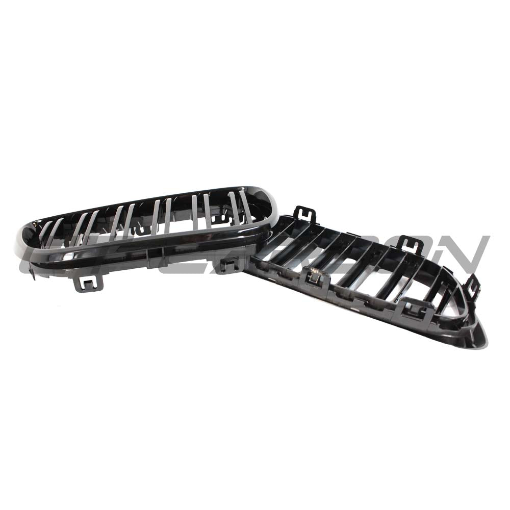 BMW M2 F87 & F22 2 Series Double Slat Black Grilles - view 5