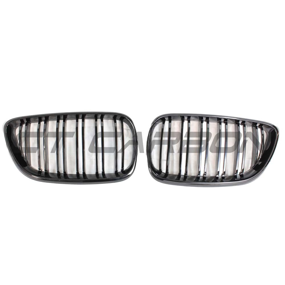 BMW M2 F87 & F22 2 Series Double Slat Black Grilles - view 8