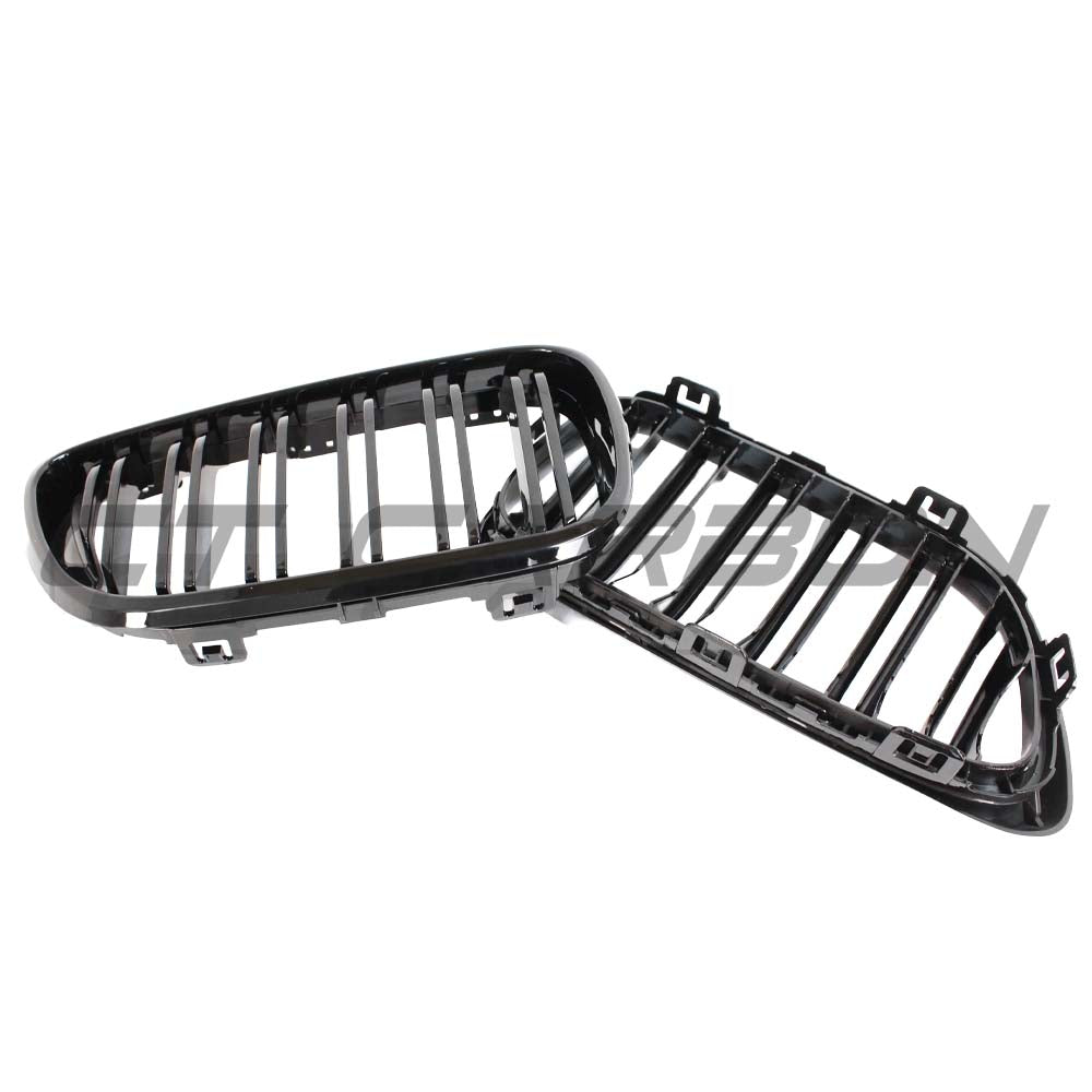 BMW M2 F87 & F22 2 Series Double Slat Black Grilles - view 9