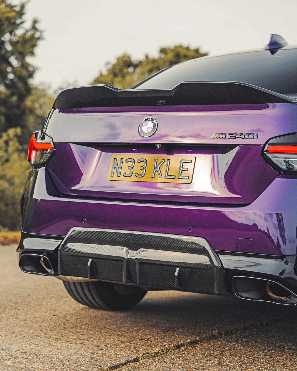 BMW 2 Series 220i & M240i G42 Pre-Preg Carbon Fibre Rear Diffuser by FORM | Forge Automotive
