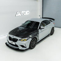 BMW 2 Series F22 & M2 F87 Pre-Preg Carbon Fibre AT-R1 Swan Neck Rear Wing by Adro (2014-2021) | Forge Automotive