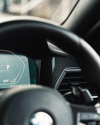 BMW G42, G80 G81 M3 & G82 M4 Pre-Preg Carbon Fibre Air Vent Trim by FORM (iDrive 7) | Forge Automotive