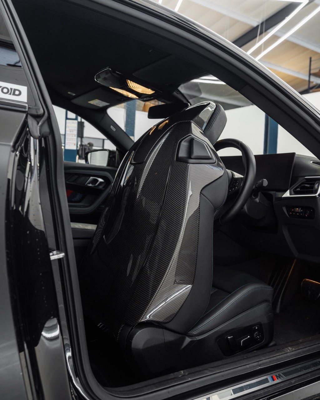 BMW G42, M2 G87 & M4 G82 Pre-Preg Carbon Fibre Full Seat Back Covers by FORM | Forge Automotive