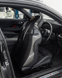 BMW G42, M2 G87 & M4 G82 Pre-Preg Carbon Fibre Full Seat Back Covers by FORM | Forge Automotive