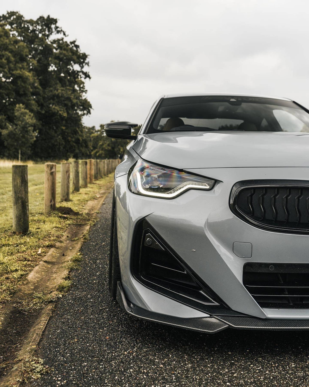 BMW 2 Series M Sport & M240i G42 FO-1 Carbon Fibre Front Splitter by FORM | Forge Automotive