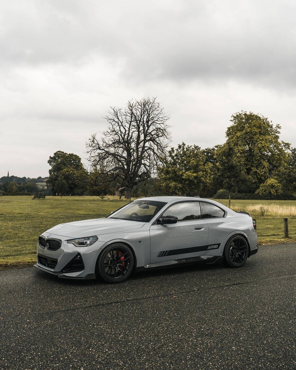 BMW 2 Series M Sport & M240i G42 FO-1 Carbon Fibre Front Splitter by FORM | Forge Automotive