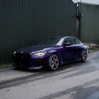BMW 2 Series M Sport & M240i G42 Gloss Black ID-01 Front Splitter by TREVORA (2021+)