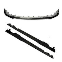 BMW 2 Series M Sport & M240i G42 Gloss Black Front Splitter & Side Skirt Pack by FORM | Forge Automotive