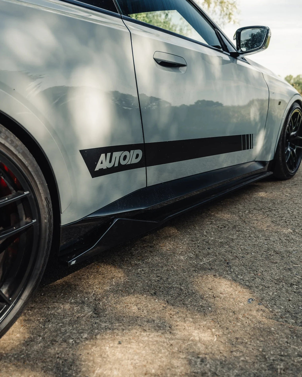 BMW 2 Series M Sport & M240i G42 Gloss Black Front Splitter & Side Skirt Pack by FORM | Forge Automotive