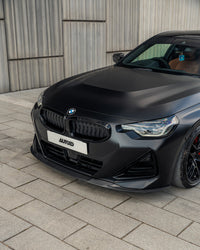 BMW 2 Series M Sport & M240i G42 Pre-preg Carbon Fibre ID-01 Front Splitter by TREVORA (2021+)
