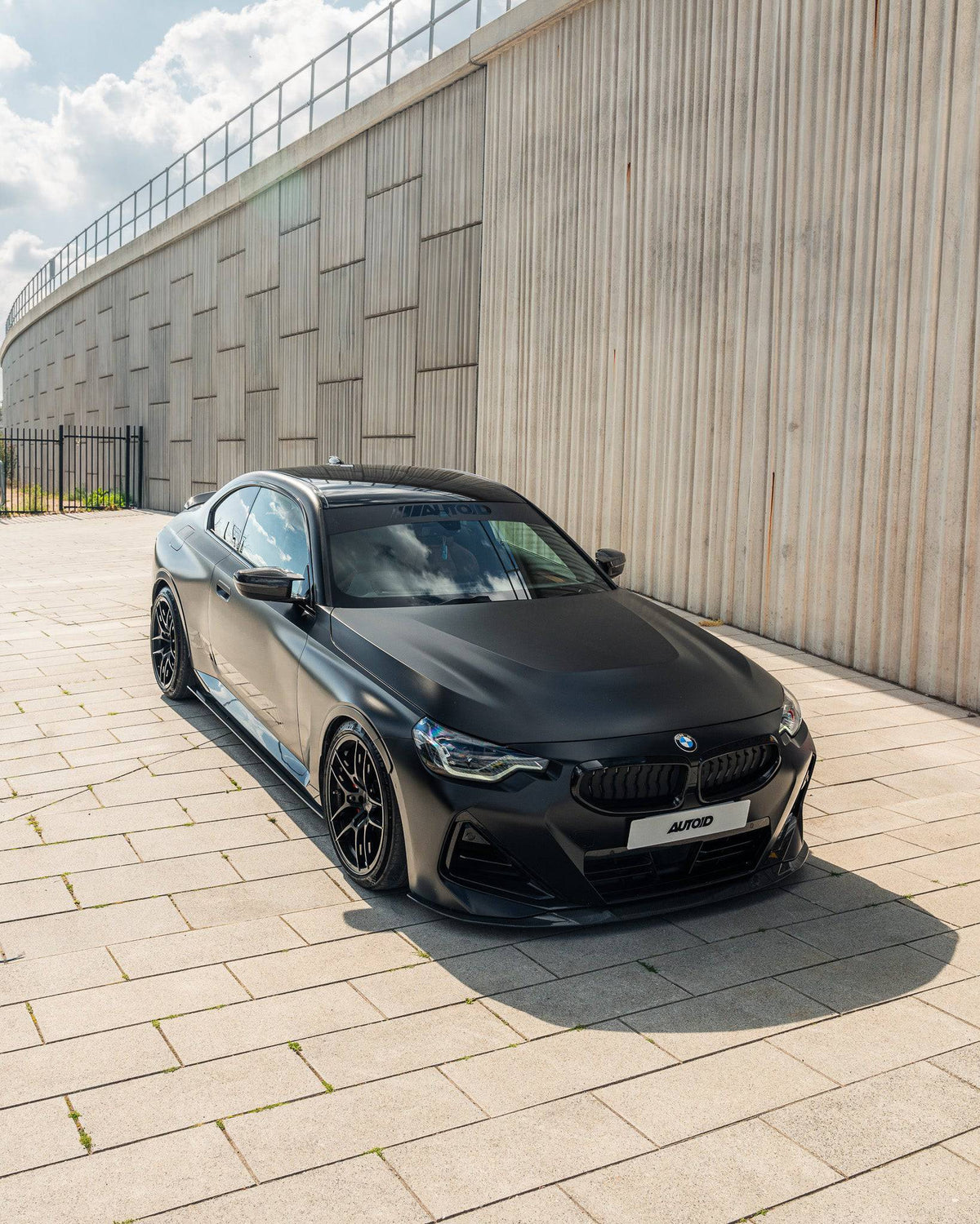 BMW 2 Series M Sport & M240i G42 Pre-preg Carbon Fibre ID-01 Front Splitter by TREVORA (2021+)