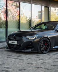 BMW 2 Series M Sport & M240i G42 Pre-preg Carbon Fibre ID-01 Front Splitter by TREVORA (2021+)