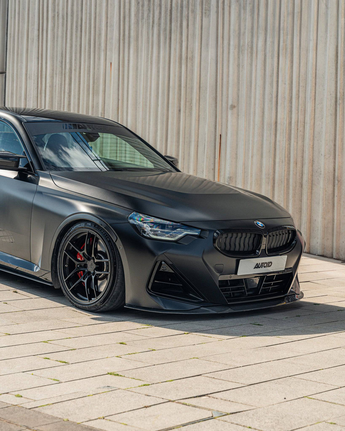 BMW 2 Series M Sport & M240i G42 Pre-preg Carbon Fibre ID-01 Front Splitter by TREVORA (2021+)