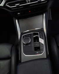 BMW 2 Series & M240i G42 iDrive 8 Pre-Preg Carbon Fibre Centre Console Trim Set by FORM | Forge Automotive