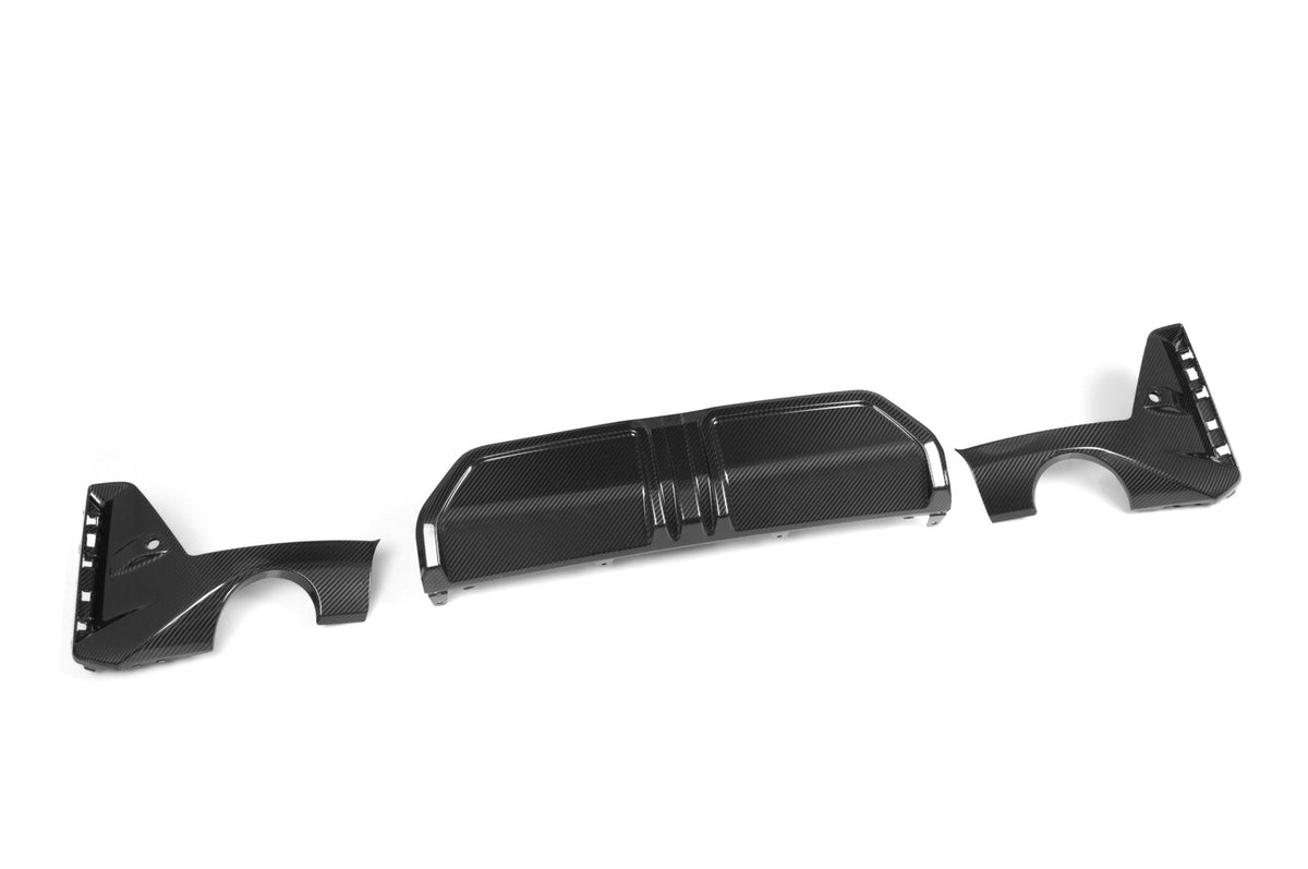 BMW 3 Series G20 G21 LCI Pre-Preg Carbon Fibre Rear Diffuser Set by FORM (2022 on) | Forge Automotive