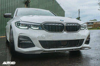 BMW 3 Series M Sport G20 G21 Pre-LCI Carbon Fibre Competition Front Splitter by FORM (2018-2022) | Forge Automotive