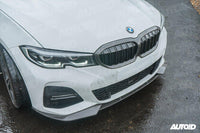 BMW 3 Series M Sport G20 G21 Pre-LCI Carbon Fibre Competition Front Splitter by FORM (2018-2022) | Forge Automotive