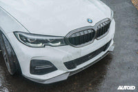 BMW 3 Series M Sport G20 G21 Pre-LCI Carbon Fibre Competition Front Splitter by FORM (2018-2022) | Forge Automotive