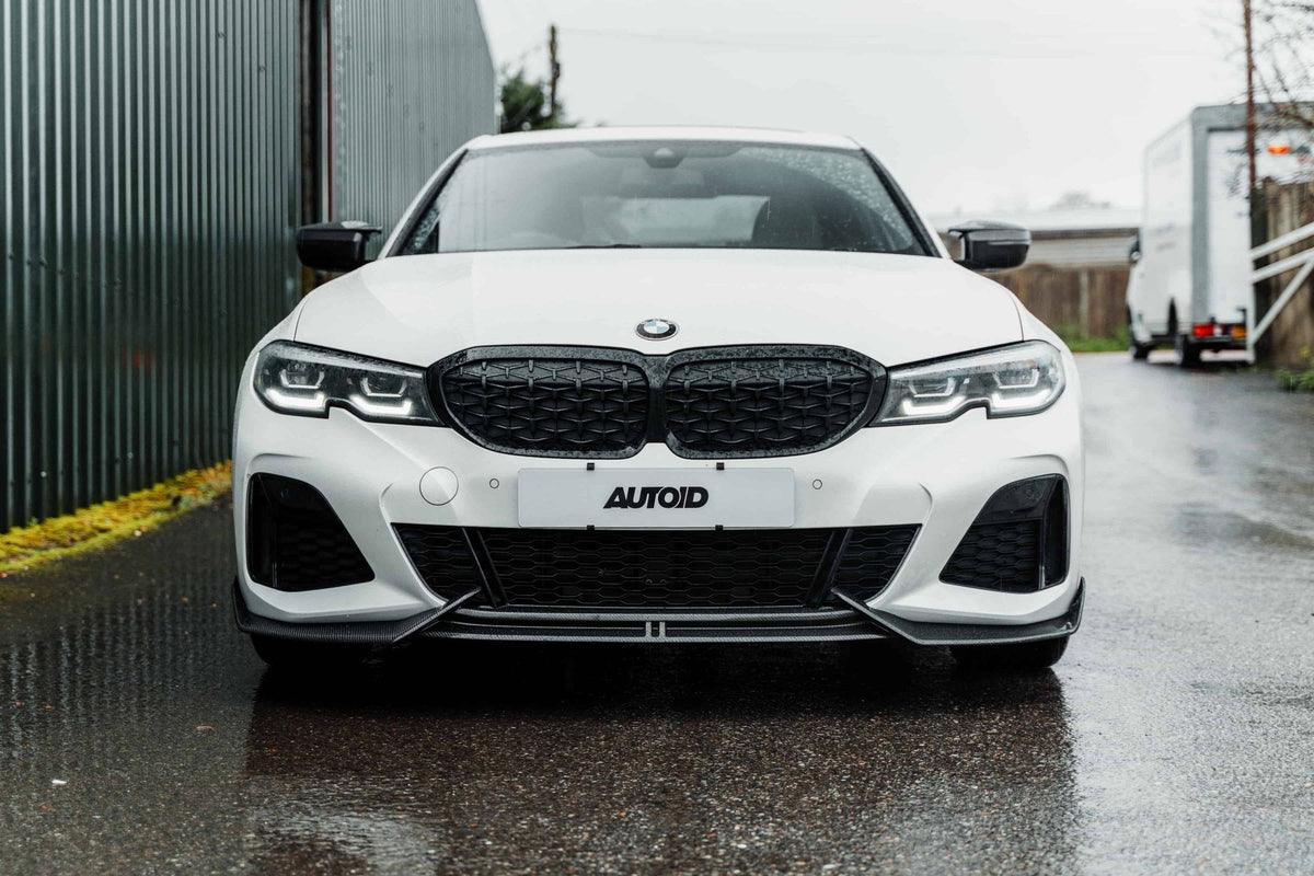 BMW 3 Series M340i G20 G21 Pre-LCI Carbon Fibre Front Splitter by Adro (2018-2022) | Forge Automotive