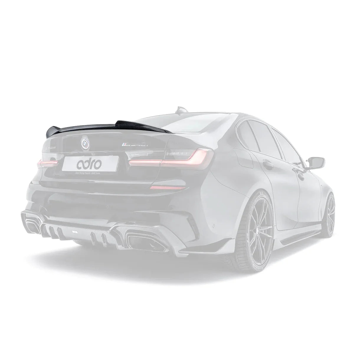 BMW 3 Series, M340i G20 & M3 G80 Pre-Preg Carbon Fibre Rear Spoiler by Adro (2018 on) | Forge Automotive