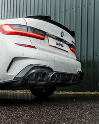 BMW 3 Series M340i G20 G21 Pre-LCI Carbon Fibre Rear Diffuser by Adro (2018-2022) | Forge Automotive
