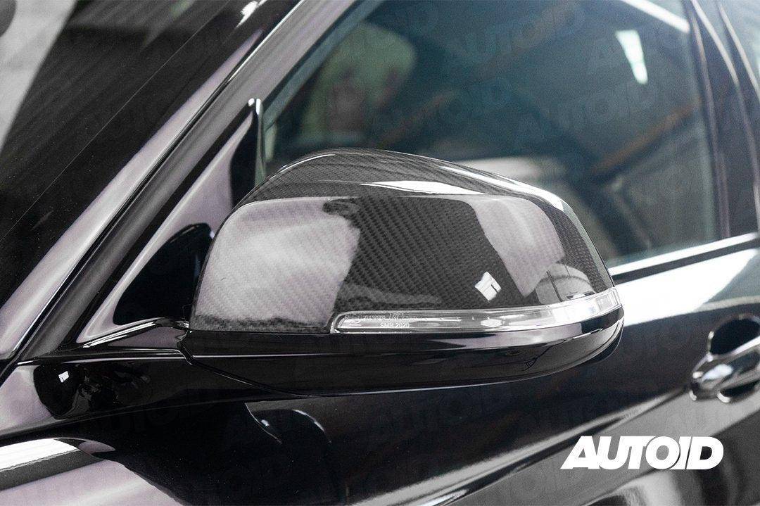 BMW F Series Pre-Preg Carbon Fibre Wing Mirror Covers by FORM (2012-2019) | Forge Automotive