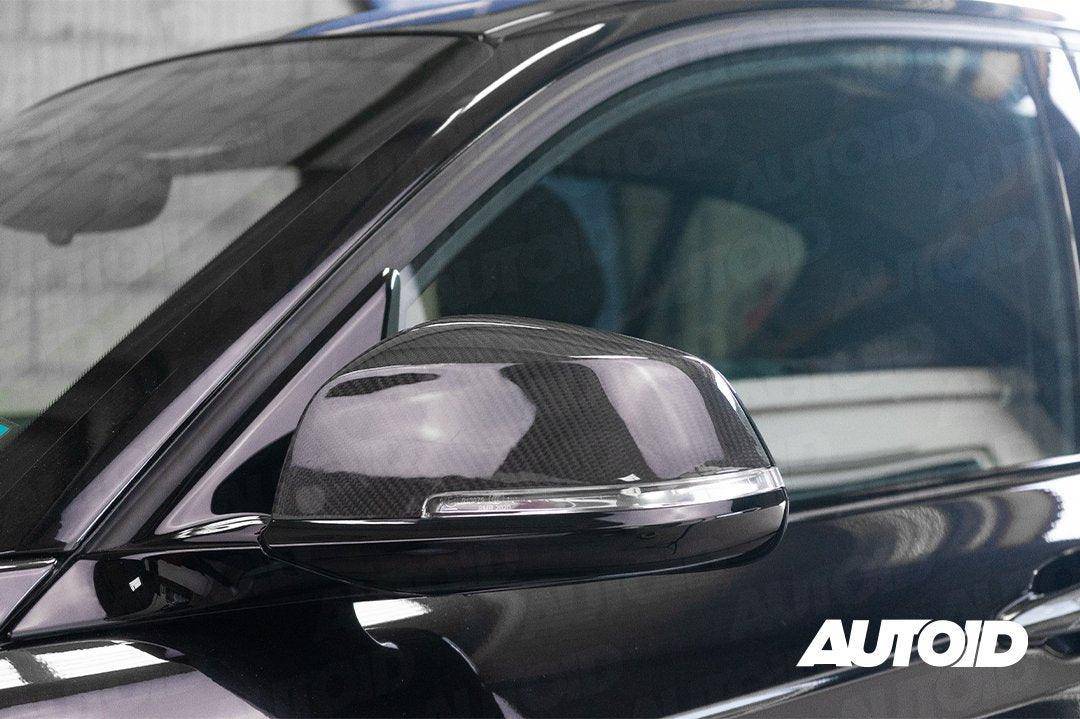 BMW F Series Pre-Preg Carbon Fibre Wing Mirror Covers by FORM (2012-2019) | Forge Automotive