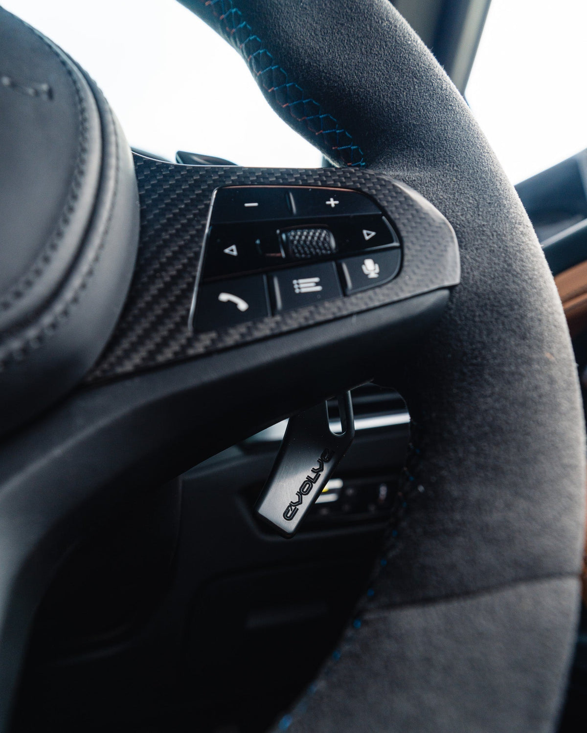 BMW G Series Full Alcantara Custom Steering Wheel by FORM | Forge Automotive