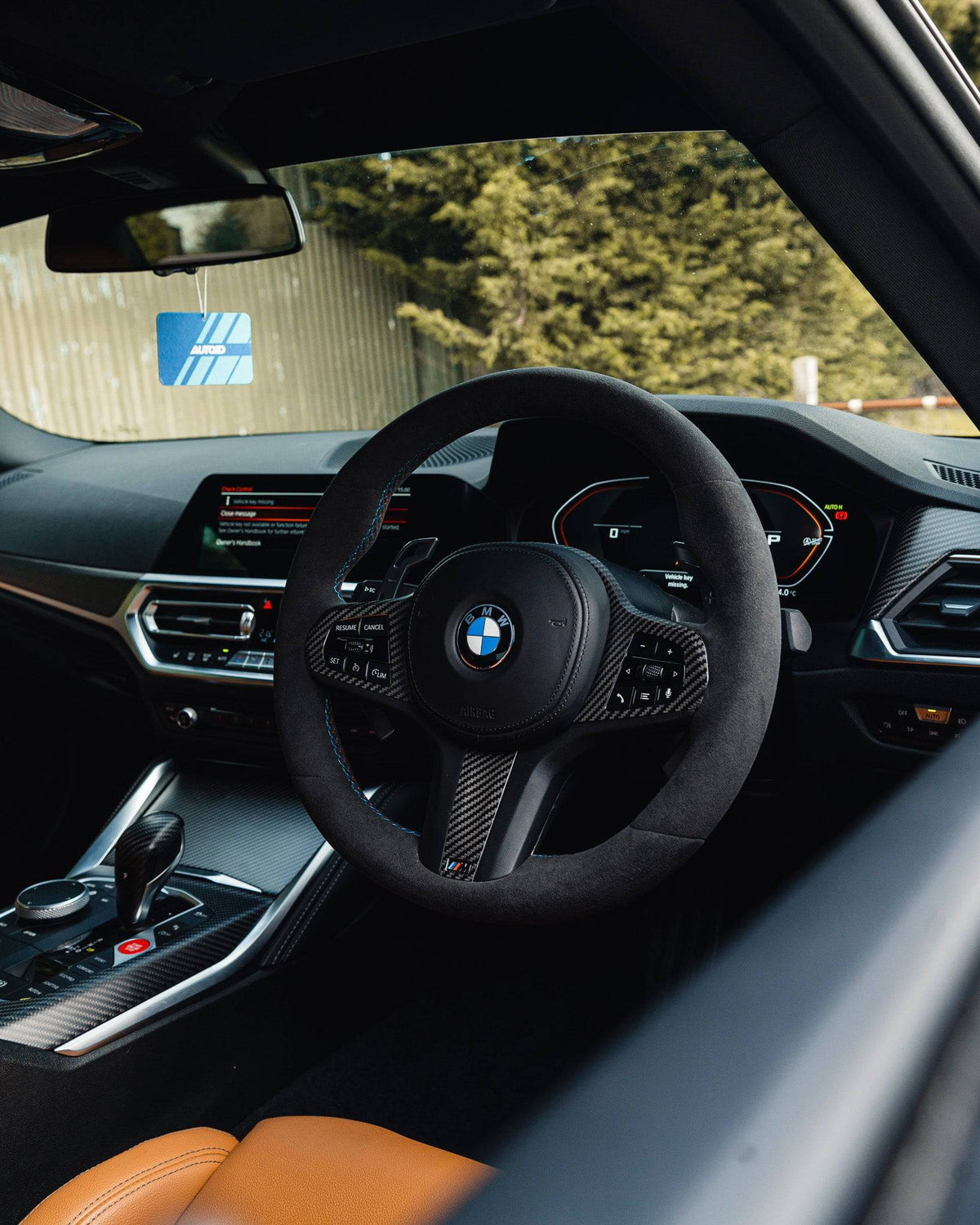 BMW G Series Full Alcantara Custom Steering Wheel by FORM | Forge Automotive