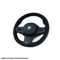 BMW G Series Full Alcantara Custom Steering Wheel by FORM | Forge Automotive