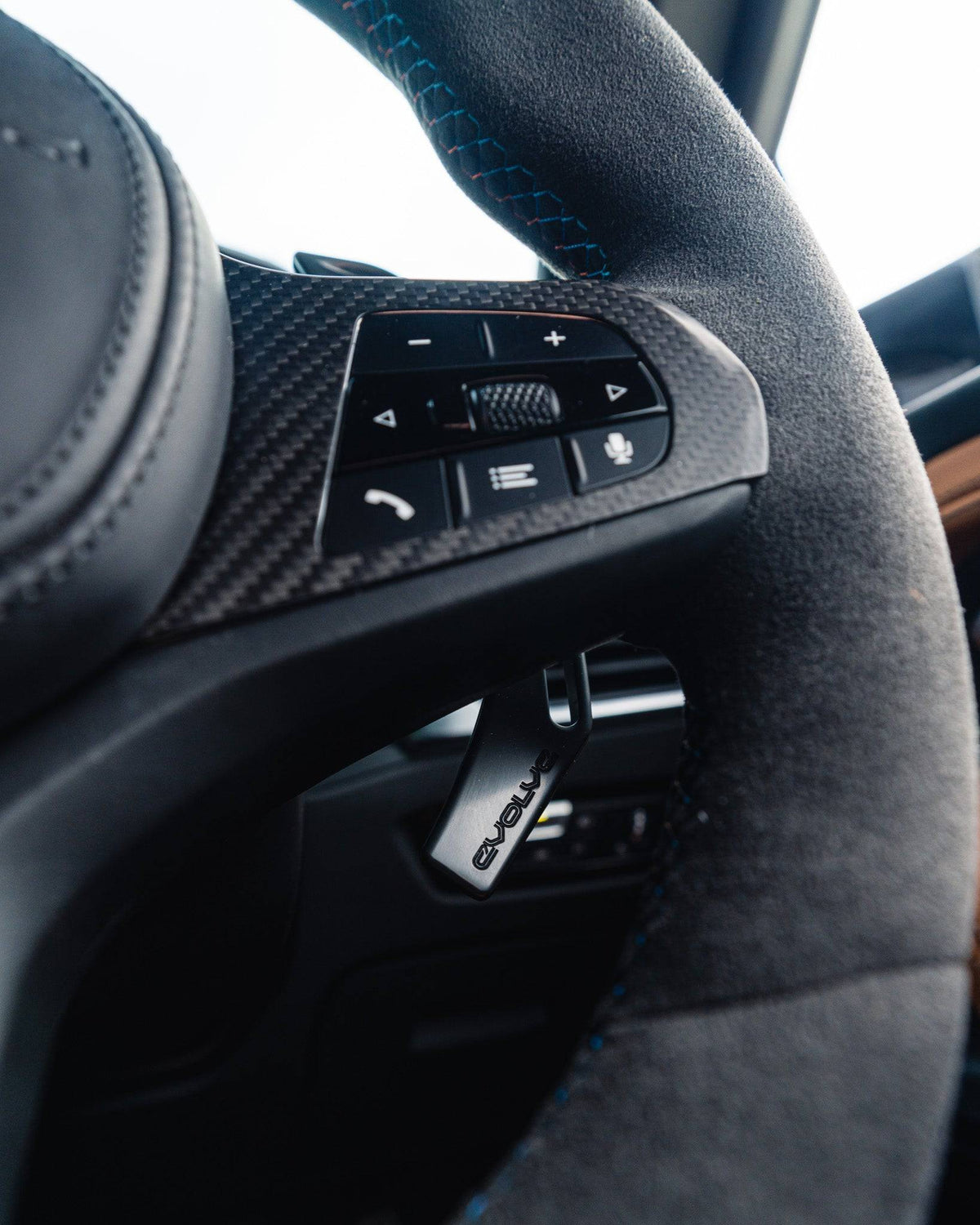 BMW G Series Full Alcantara Custom Steering Wheel by FORM | Forge Automotive