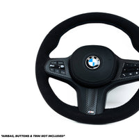 BMW G Series Full Alcantara Custom Steering Wheel by FORM | Forge Automotive