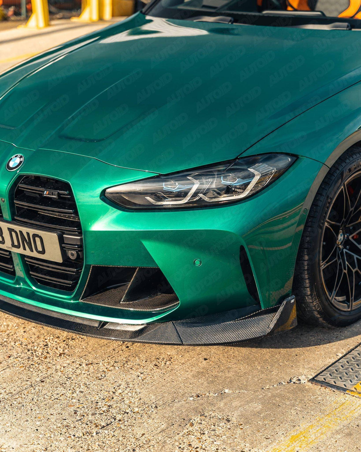 BMW G80 G81 M3 & G82 G83 M4 Carbon Fibre Competition Front Splitter by FORM | Forge Automotive
