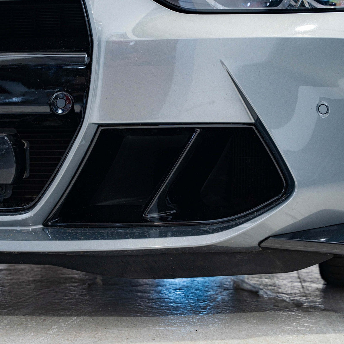 BMW G80 G81 M3 & G82 G83 M4 Gloss Black Performance Style Front Ducts by FORM | Forge Automotive