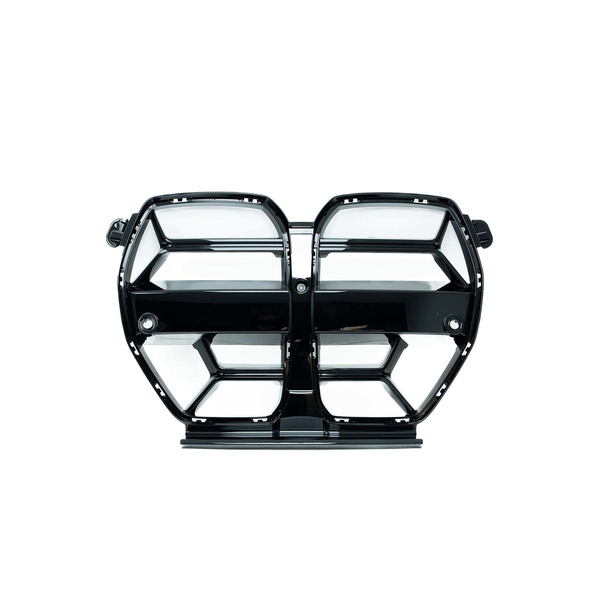 BMW G80 G81 M3 & G82 G83 M4 Gloss Black E-CSL Style Front Kidney Grilles with ACC by FORM | Forge Automotive