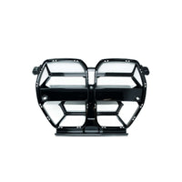 BMW G80 G81 M3 & G82 G83 M4 Gloss Black E-CSL Style Front Kidney Grilles with ACC by FORM | Forge Automotive