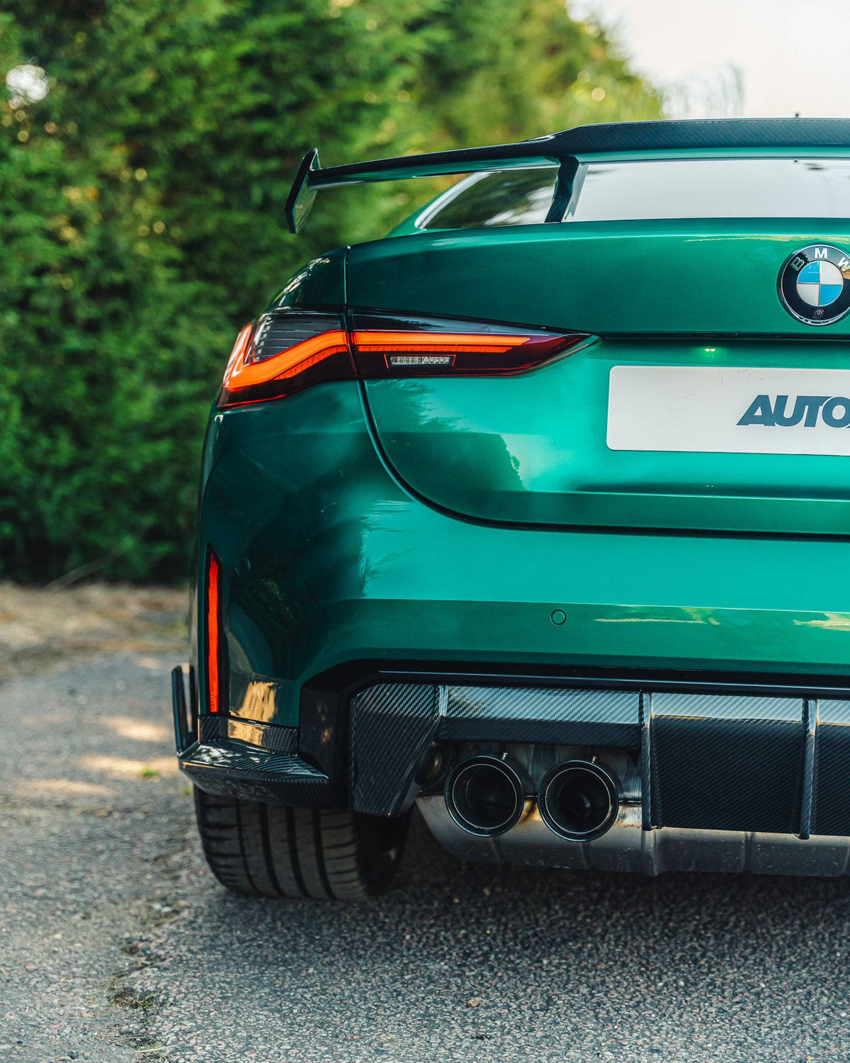 BMW G80 M3 & G82 M4 Pre-Preg Carbon Fibre Rear Spoiler Wing by FORM | Forge Automotive